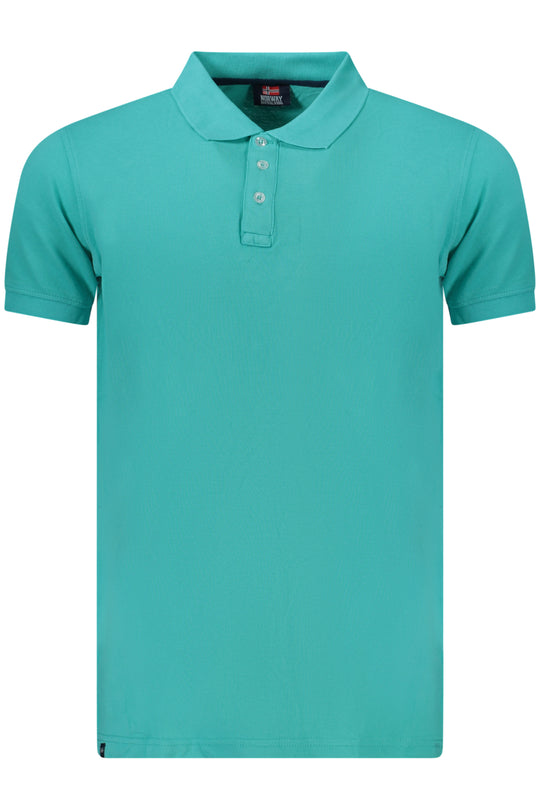 Norway 1963 Men's Short-Sleeved Polo Shirt, Blue