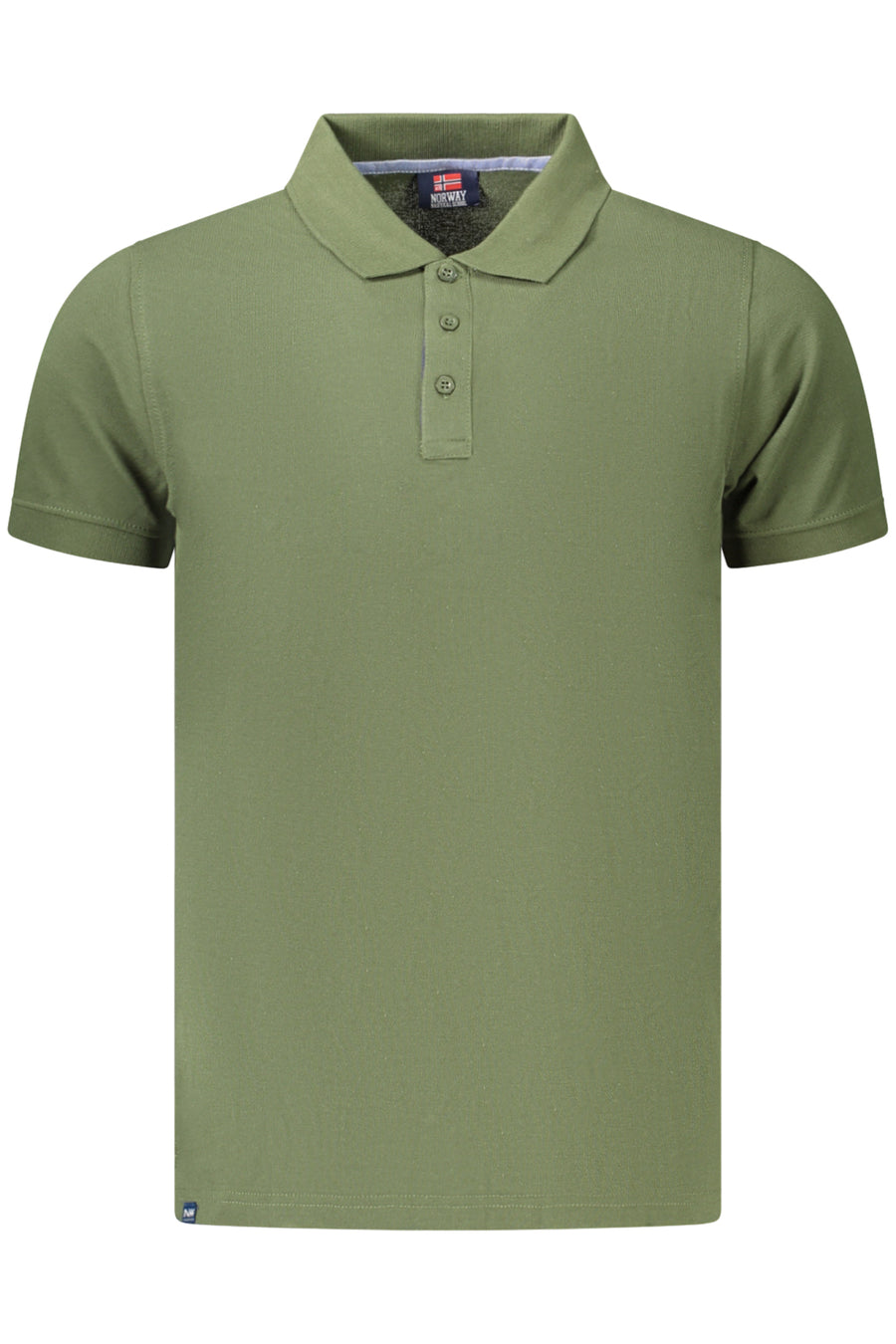 Norway 1963 Men's Short-Sleeved Polo Shirt, Green