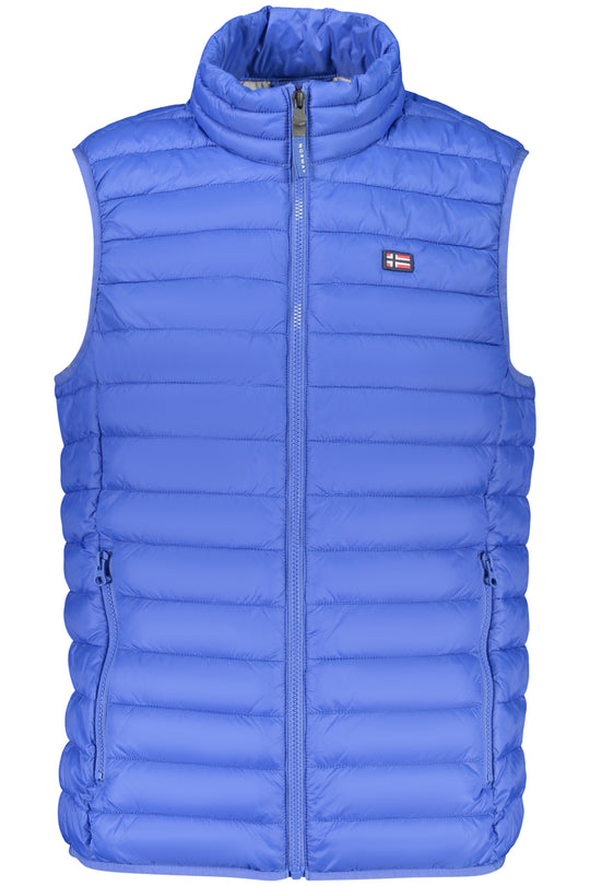 Norway 1963 Men's Blue Sleeveless Jacket