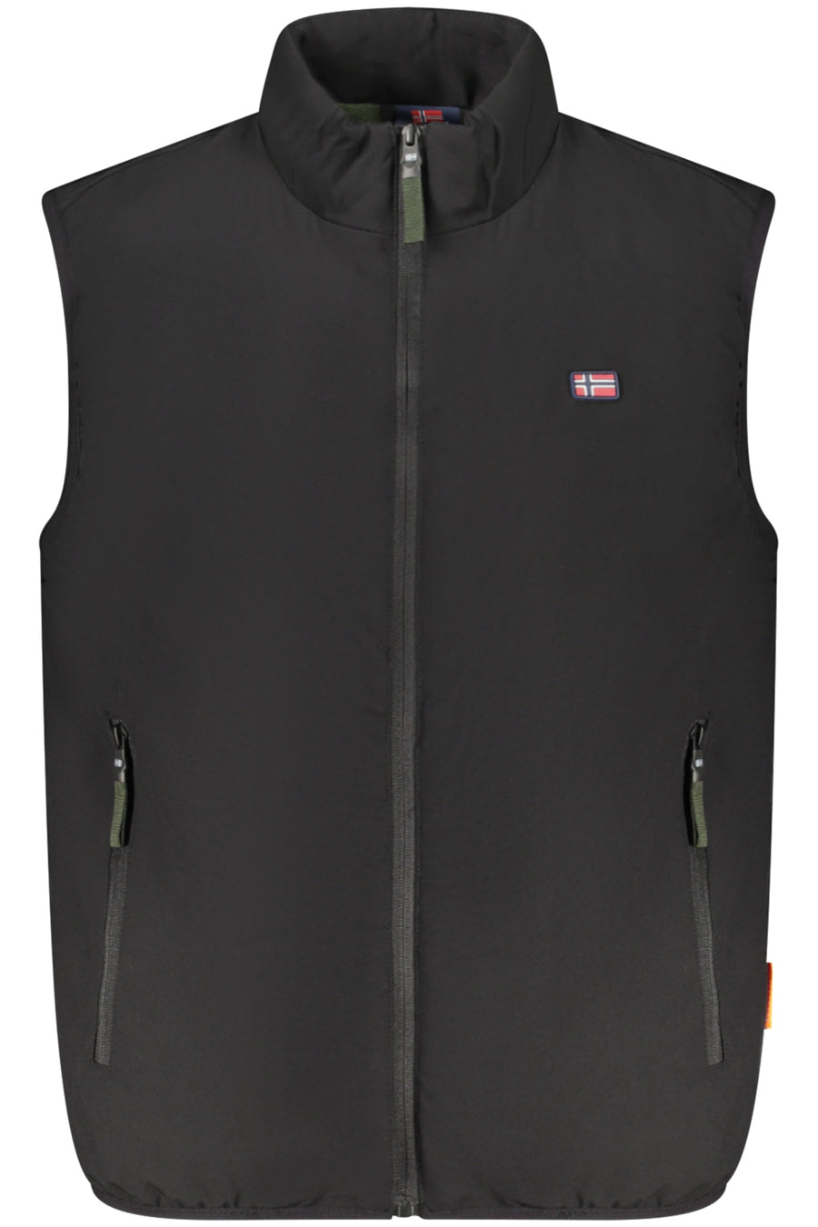 Norway 1963 Men's Black Sleeveless Jacket