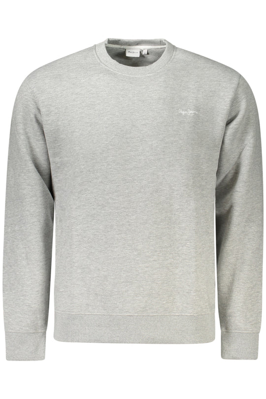Pepe Jeans Men's Gray Zip-Up Sweatshirt