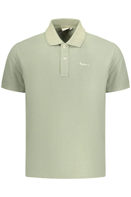 Pepe Jeans Men's Short-Sleeved Polo Shirt, Green