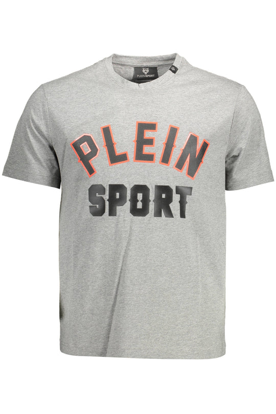 Plein Sport Men's Short Sleeve T-Shirt Gray