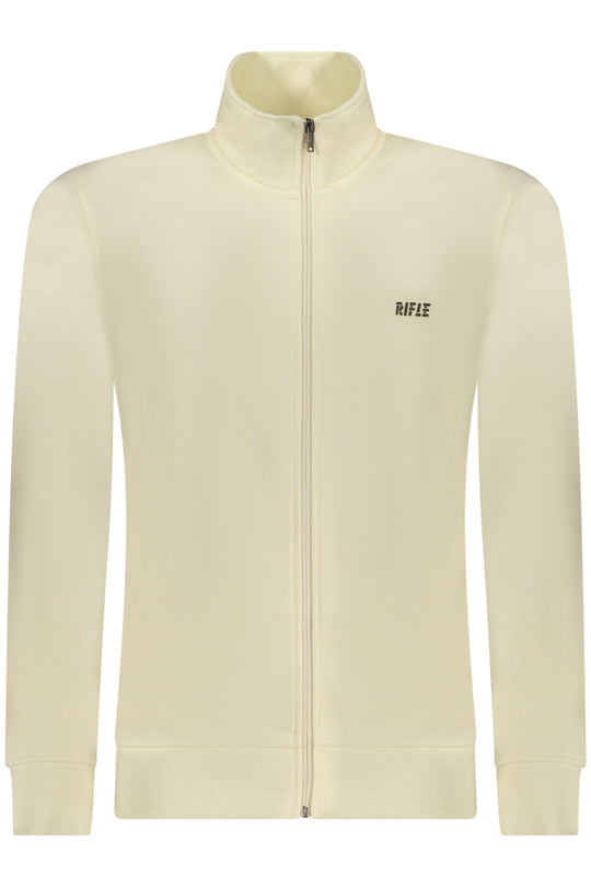 Rifle Men's Zip-Up Sweatshirt White