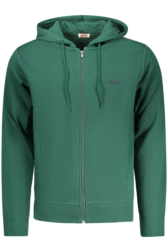 Rifle Men's Zip-Up Sweatshirt Green