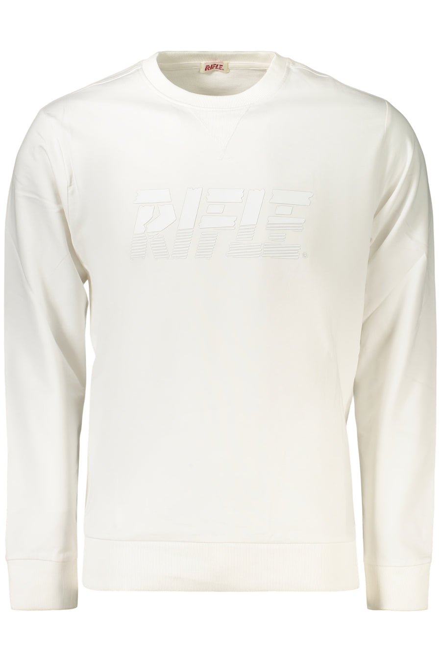 Rifle Men's Zip-Up Sweatshirt White