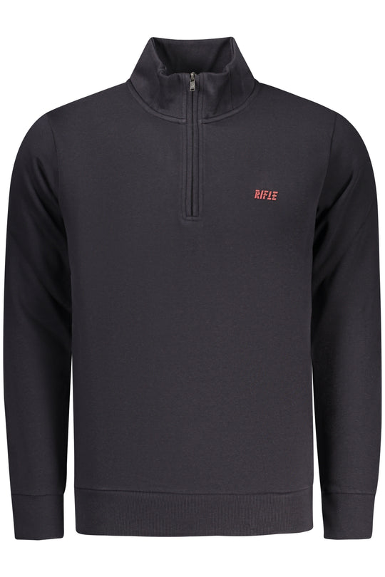 Rifle Men's Zip-Up Sweatshirt Blue