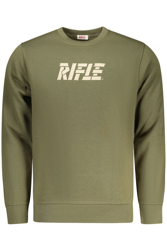 Rifle Men's Zip-Up Sweatshirt Green