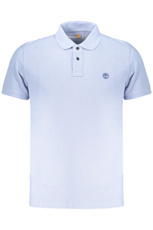 POLO À MANCHES COURTES BLEU POUR HOMMES TIMBERLAND