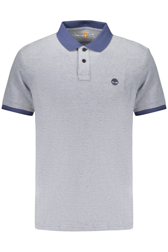 TIMBERLAND MEN'S SHORT-SLEEVE POLO SHIRT, BLUE