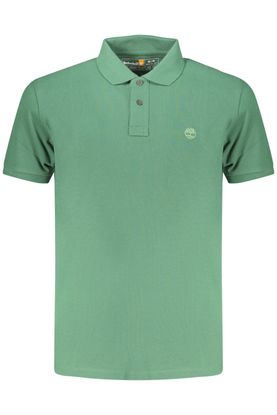 TIMBERLAND MEN'S SHORT-SLEEVE POLO SHIRT GREEN