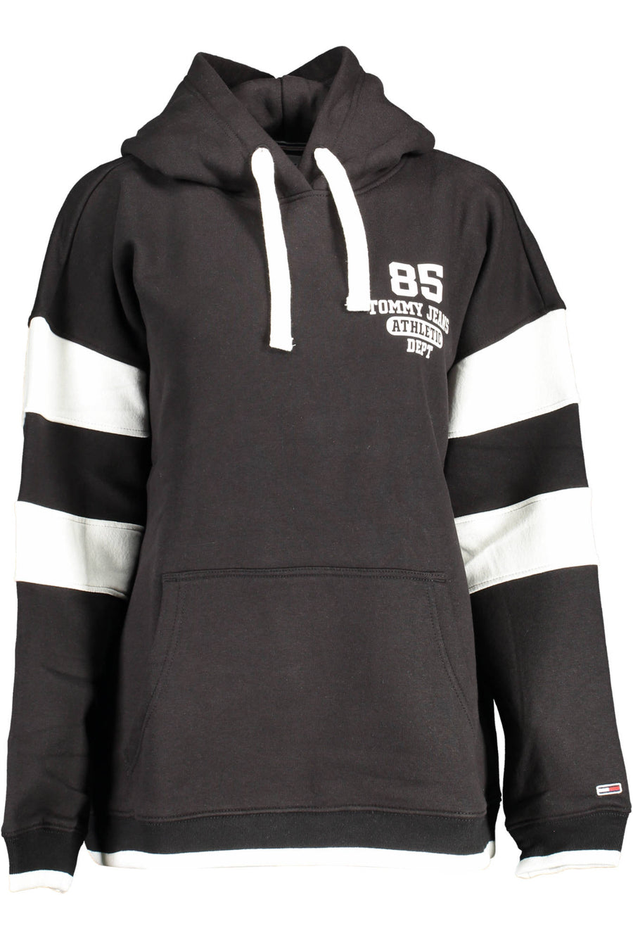 Tommy Hilfiger Women's Black Zip-Up Sweatshirt