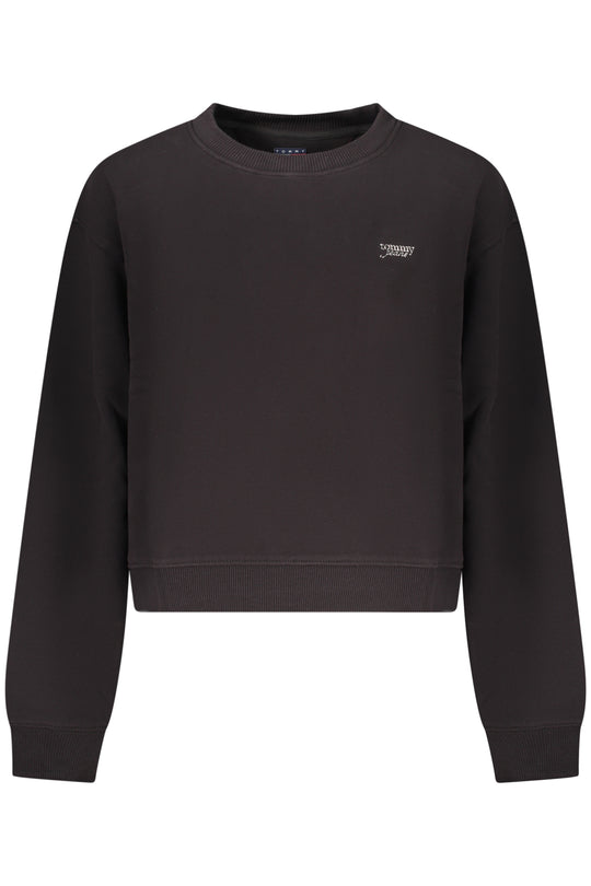 Tommy Hilfiger Women's Black Zip-Up Sweatshirt