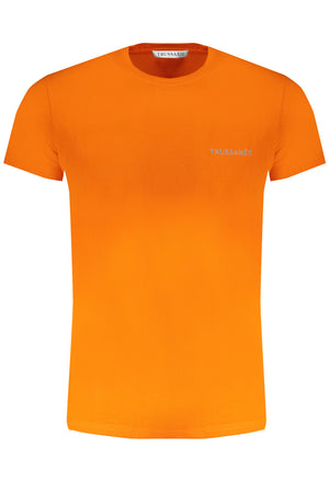 Trussardi Men's Short Sleeve T-Shirt Orange