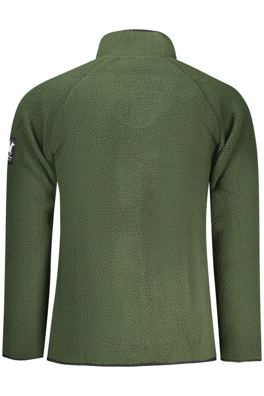 U.S. Grand Us Grand Men's Green Zip-Up Sweatshirt