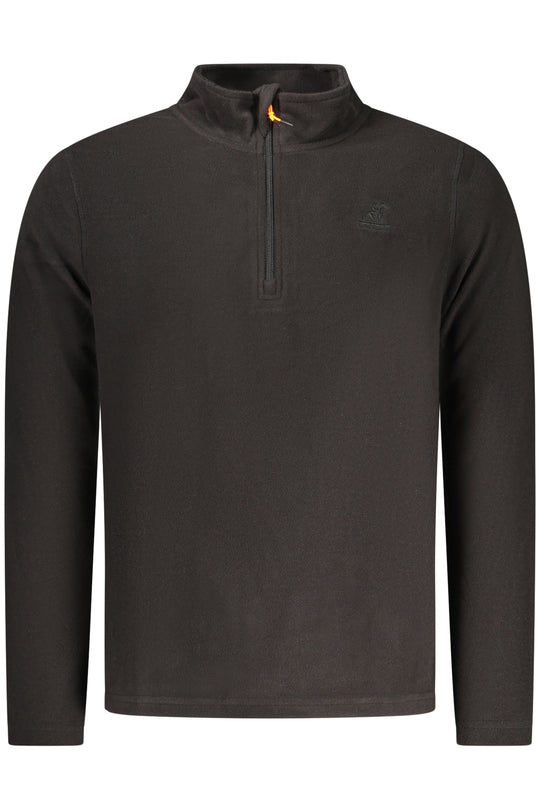 U.S. Grand Us Grand Men's Black Zip-Up Sweatshirt