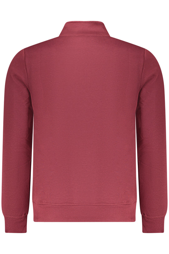 U.S. Grand Us Grand Men's Red Zip-Up Sweatshirt