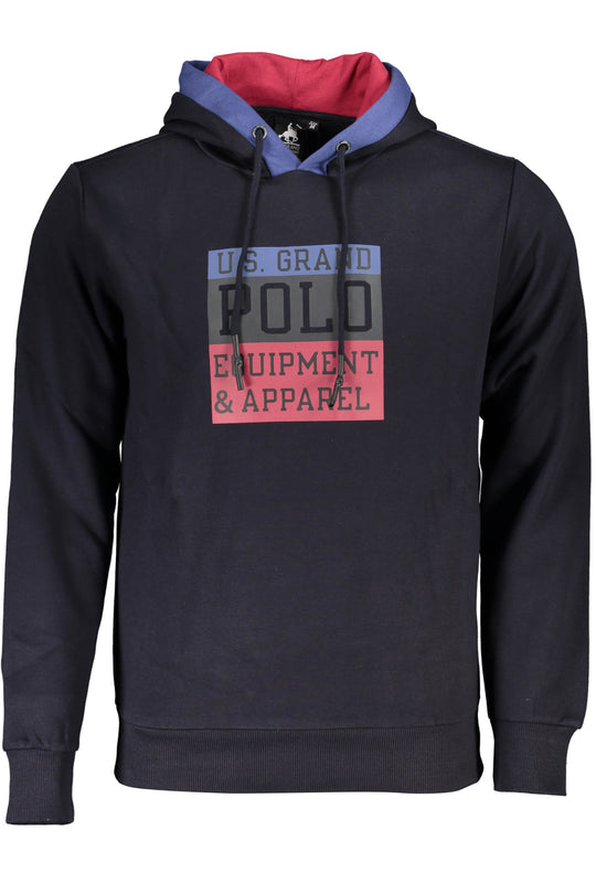 U.S. Grand Us Grand Men's Blue Zip-Up Sweatshirt