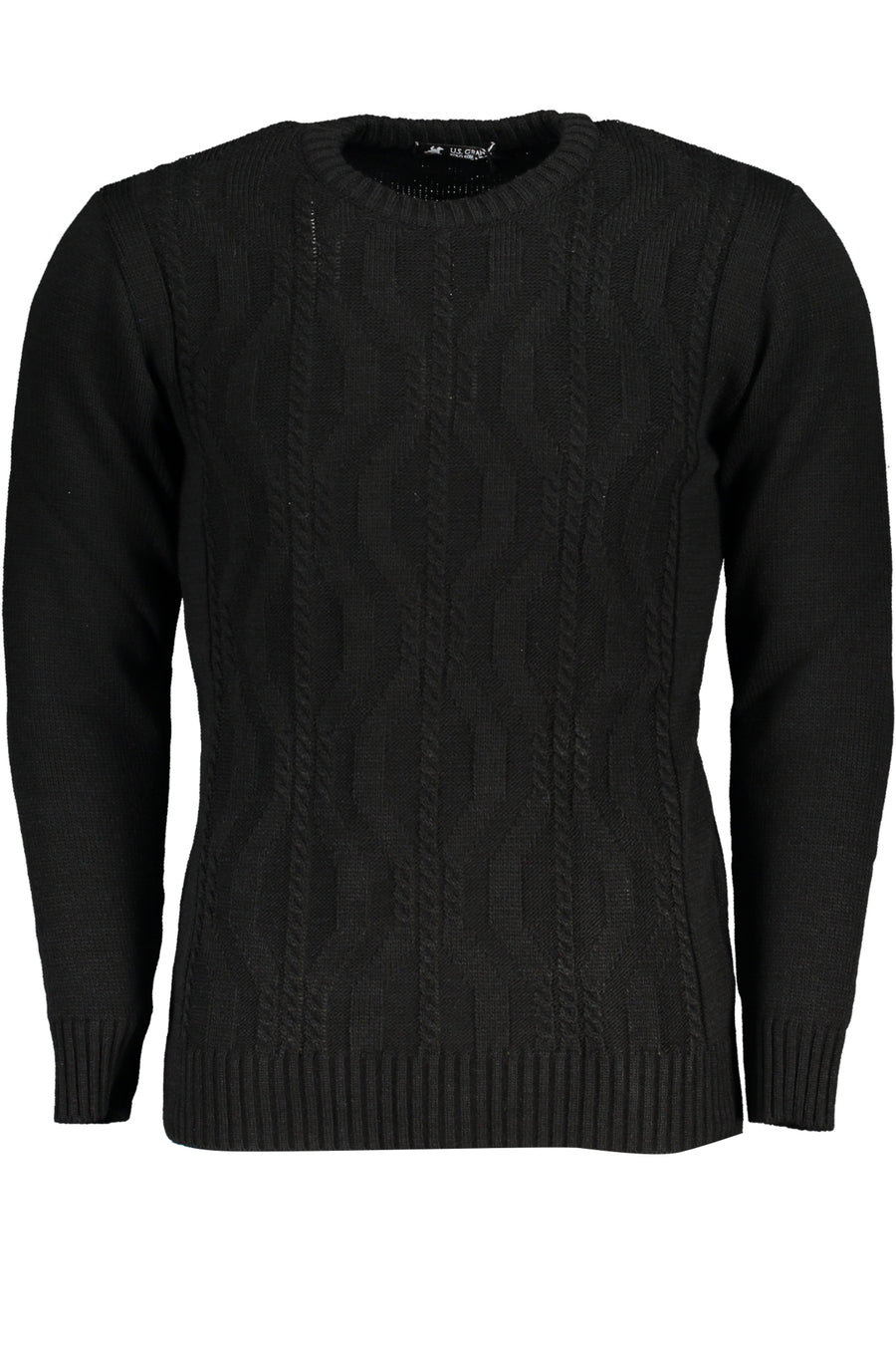 U.S. Grand Us Grand Men's Black Sweater