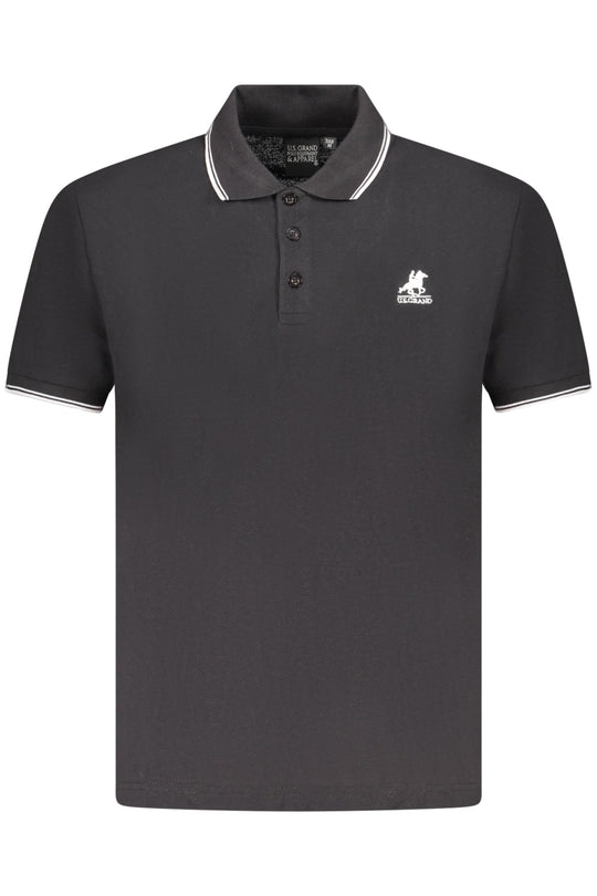 U.S. Grand Us Grand Polo Short Sleeve Men's Black