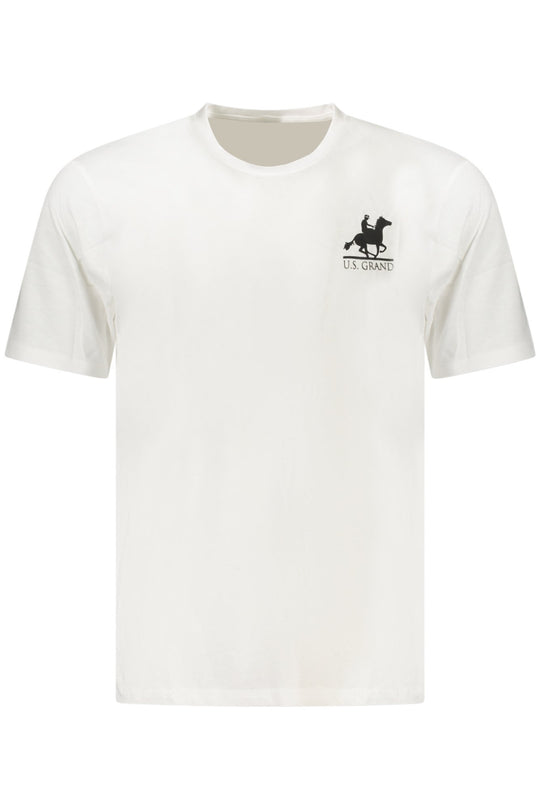 U.S. Grand Us Grand Men's Short-Sleeve T-Shirt White