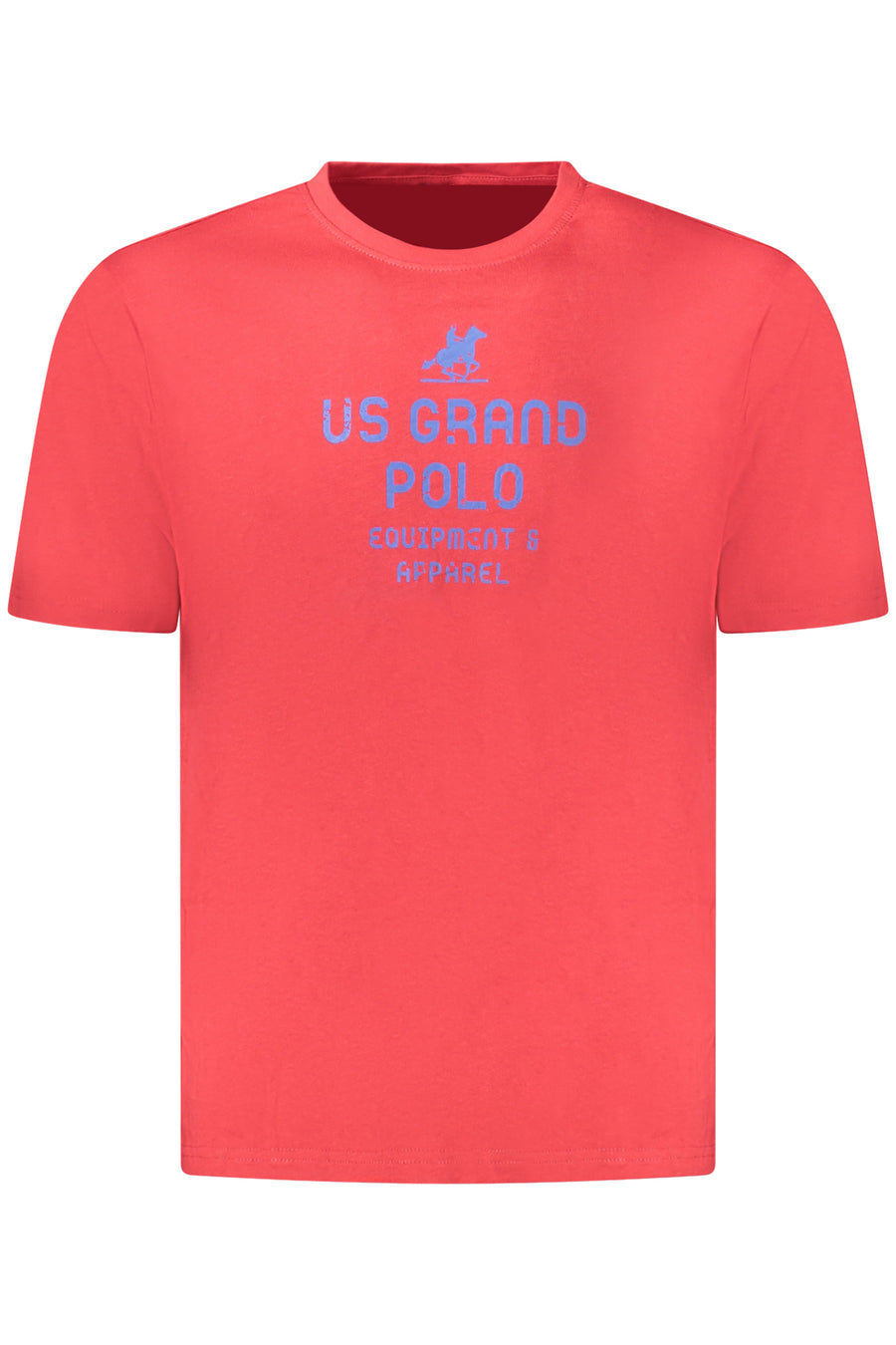 U.S. Grand Us Grand Men's Short-Sleeved Red T-Shirt