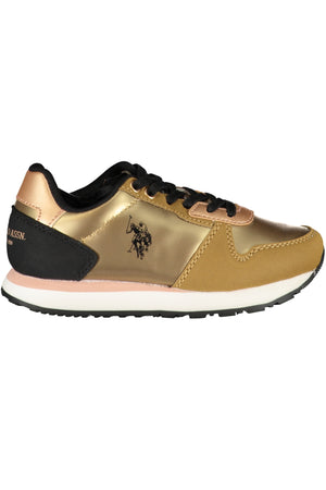 U.S. Polo Assn. Gold Children's Sports Shoes