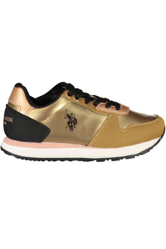 U.S. Polo Assn. Gold Children's Sports Shoes