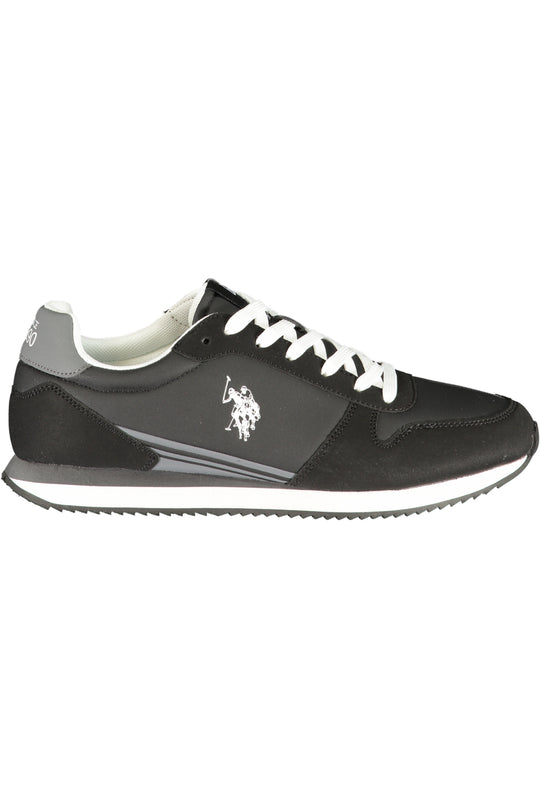U.S. Polo Assn. Men's Black Sports Footwear