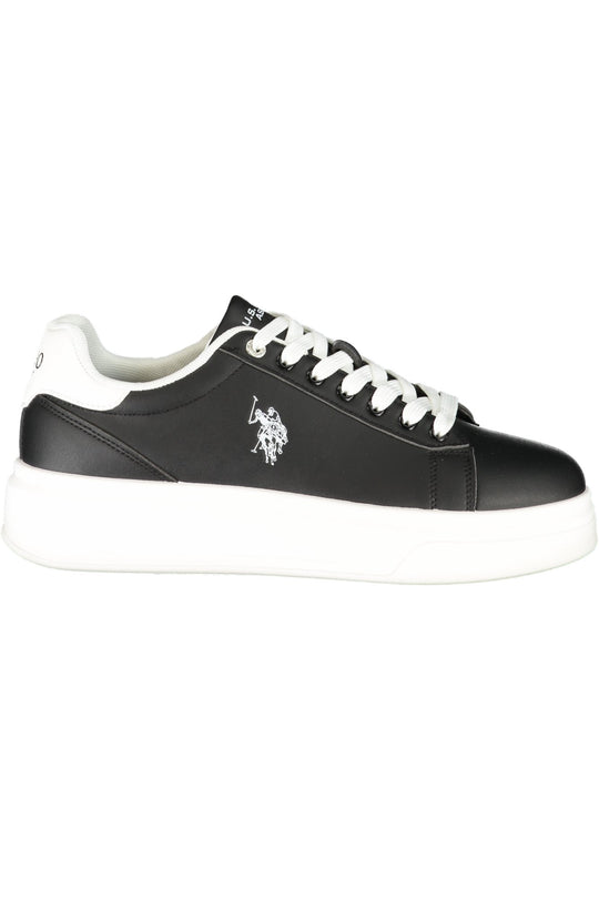U.S. Polo Assn. Men's Black Sports Footwear