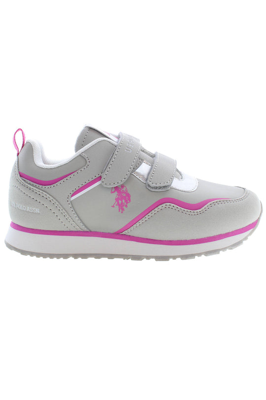 U.S. Polo Assn. Girls' Gray Sports Footwear