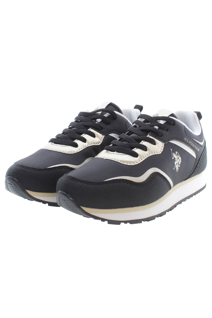 U.S. Polo Assn. Children's Black Sports Footwear