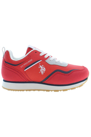 U.S. Polo Assn. Kids' Red Sports Footwear
